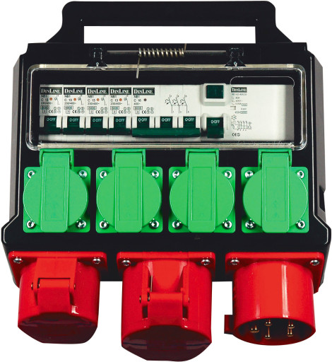 Byggestrømstavle 32A - Model C163JDK