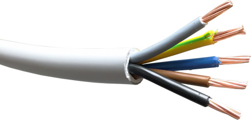 Installationskabel 5x10mm²