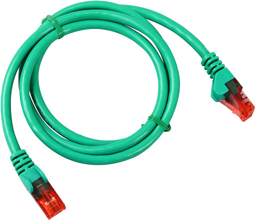 Grønt Cat6 patchkabel