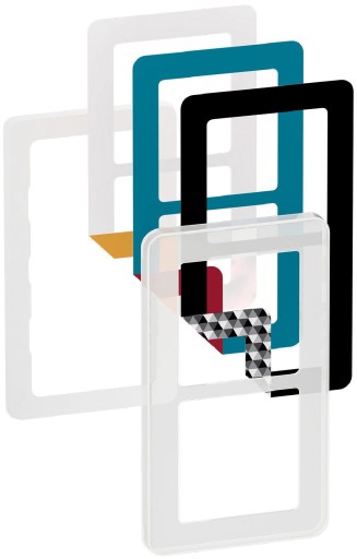 LK Fuga Choice design ramme 2 modul