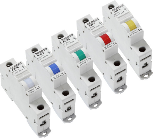 Malmbergs LED signallampe for DIN-skinne