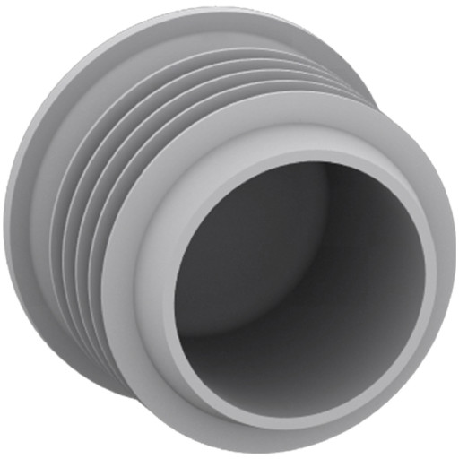 Vindtæt endestykke for Ø16-20mm stive plastrør