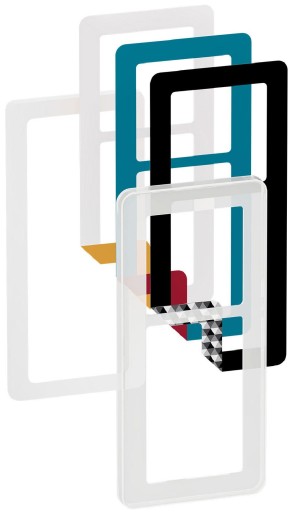 LK Fuga Choice design ramme 2,5 modul