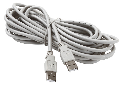 USB kabel 2.0 AA grå