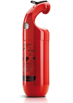 Firephant pulverslukker 2 kg rød