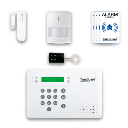 TrueGuard SmartGSM alarmpakke