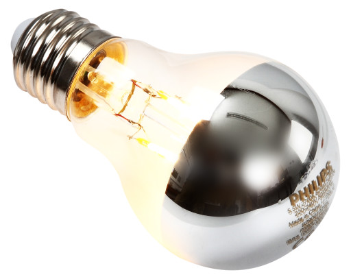 Philips topforspejlet LED pære E27