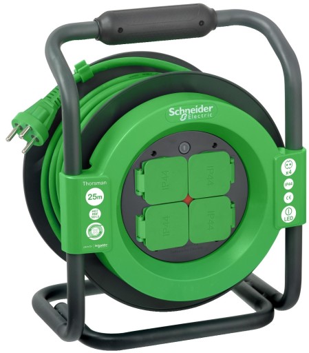 Schneider Electric Thorsman kabeltromle 25M m/jord