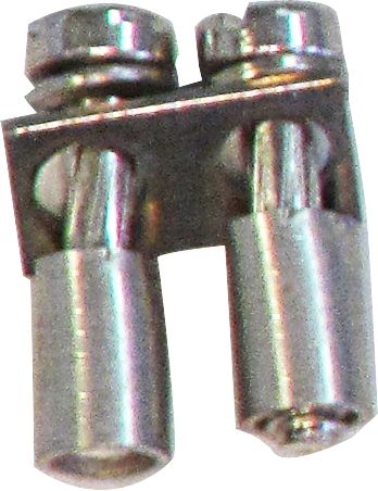 Lasker for 2 polet rækkeklemme