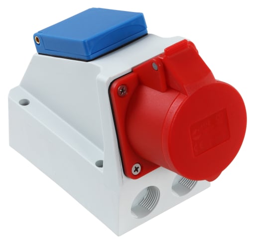 CEE Combi vægudtag 230/400V