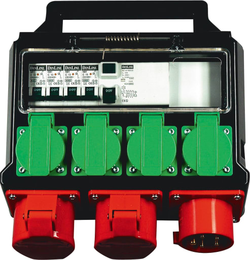 Byggestrømstavle 16A - Model C161JDK