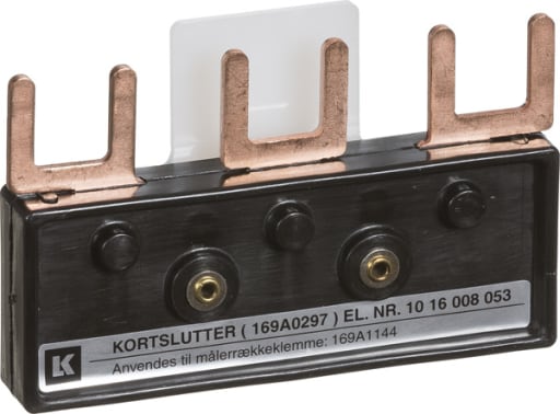 Kortslutter til målerklemme