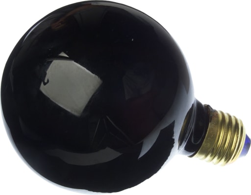Black & Bluelight Globepære 75W Ø95
