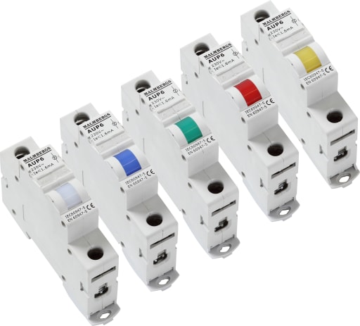 Malmbergs LED signallampe for DIN-skinne