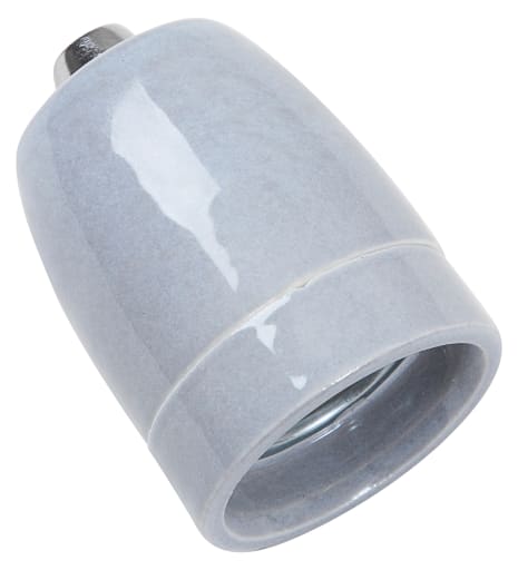 Grå design porcelænsfatning