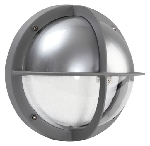 MIA Skotlampe med halvskærm IP44