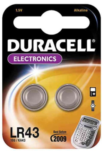 Knapcelle batteri LR43