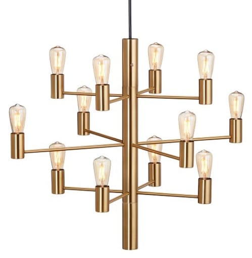 Herstal Manola 12-arms lysekrone E14