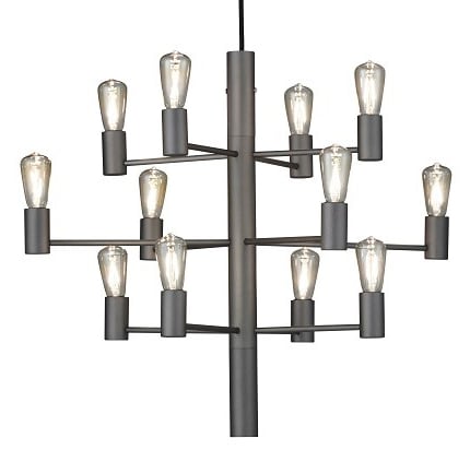 Herstal Manola 12-arms lysekrone E14