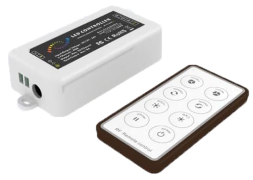 Dioflex Go RF controller til farveskiftende RGB(W) LED bånd
