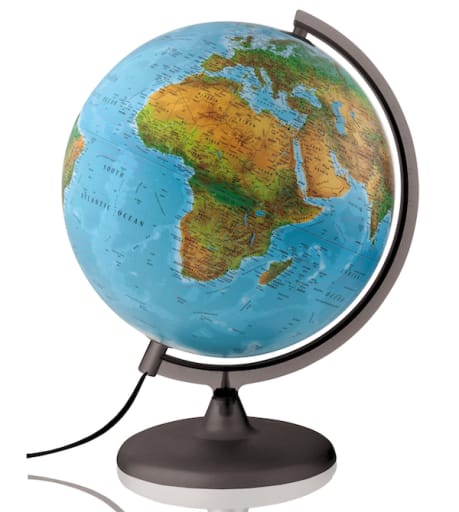 Atmosphere Basic B2 Globus med lys på Dansk | Dansk Design Halo Design The World Globus