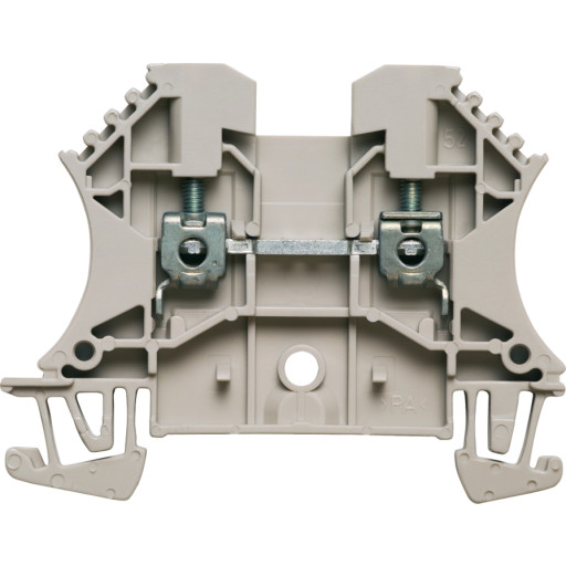 Weidmüller WDU gennemgangsklemme, beige, 4 mm² billede