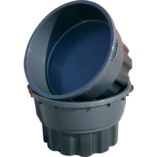 Ergo sort plastbalje, 50 L billede