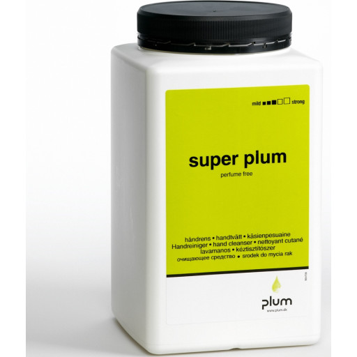Plum Super håndrens, hvid, uden parfume, 3 l