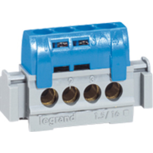 10 stk TERMINALBLOKK 0-4 47MM NULL BLÉ