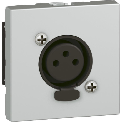Mosaic XLR 3-pins hunnplugg 2M Alu