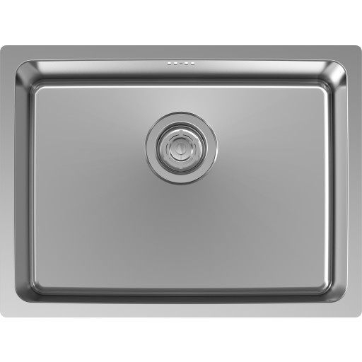 Intra Frame FR520F diskbänk, 56,6x42,6 cm, rostfritt stål