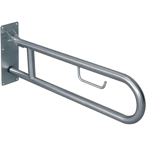 Intra Juvel toiletstøtte 795mm til væg børstet