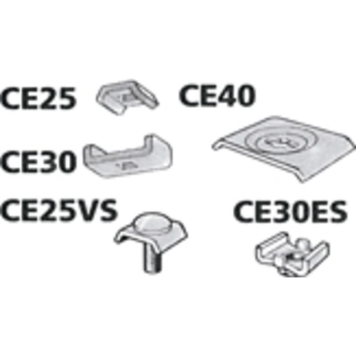 50 stk Klemplate CE 25 VS ZnL (50)