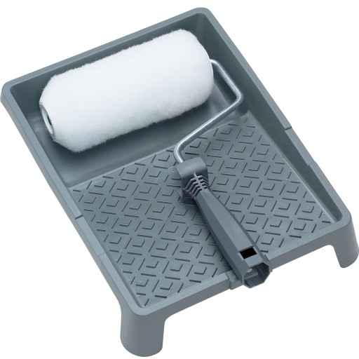 MALERRULLESÆT, STICK, 180MM, 240MM, GRÅ