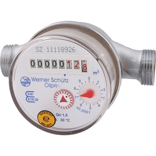 Kaldtvannsmåler QN 1,5 - 110 mm universal Tekniske installasjoner > Vannbehandling