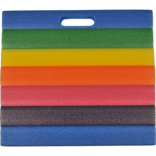 Ox-On Basic Rainbow knæpude 35 x 30 x 3 cm, med håndtag