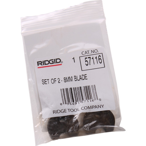 Ridgid 1390M 8mm løse skær t/gevindstangsklipper