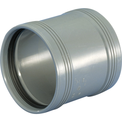 Wavin Wafix skydemuffe, Ø40 mm, plast, grå