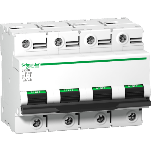 Billede af Automatsikring C120N C 4P 125A 10kA