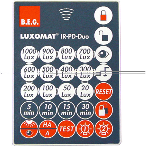 Fjernbetjening IR-PD-DUO