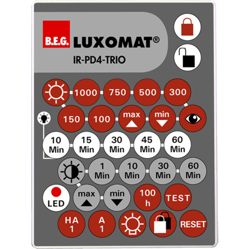 Fjernbetjening IR-PD4-TRIO