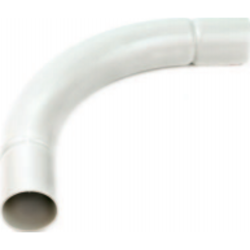 Plastbøjning 16 mm HFSB halogenfri grå