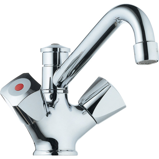 Børma Standard håndvaskarmatur, krom billede