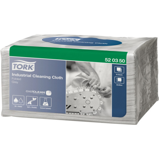 Tork Allround klud W8 - 30x38 cm W8 - Grå - 440 klude - Aftørringsklude - DISCOUNT - Tork