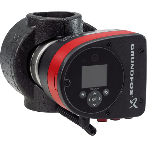 Grundfos Magna3 25-60 N cirkulationspumpe 180 mm, brugsvand billede