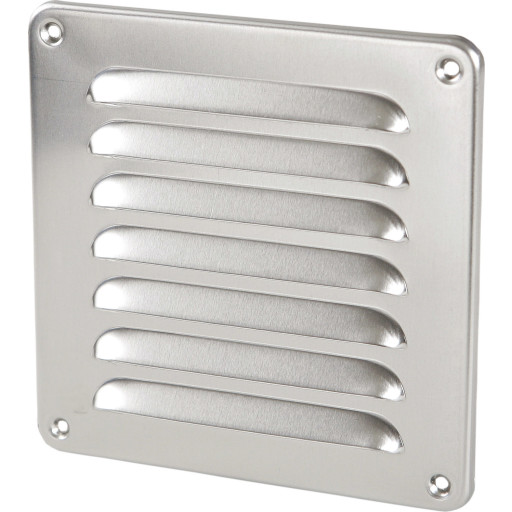 Fersk metallrist 155 x 155 mm aluminium