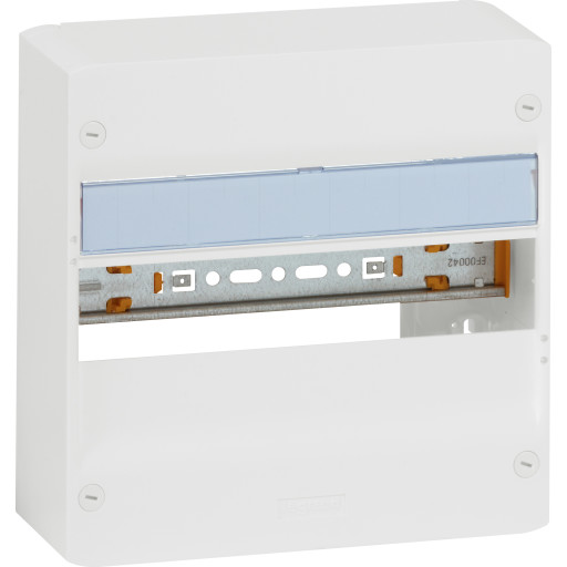 Legrand Drivia gruppetavle med jord og 1x13 moduler i hvid