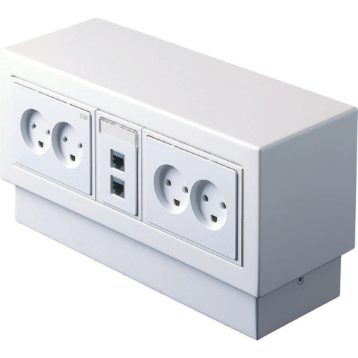 STANDER POS-10/10 ENHEDER HVID