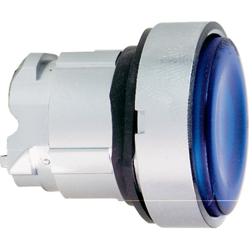Billede af Lampetrykshoved Plan For LED Blå ZB4BW363