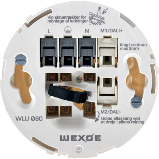 200 Stk Lampeudtag Wlu ø80 Hvid Ral9010 Bulk Fra Berker